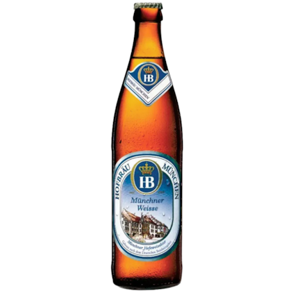 Cerveja Hofbrau Munchen Weisse Garrafa 500ml Imagem de Cerveja Hofbrau Munchen Weisse Garrafa 500ml