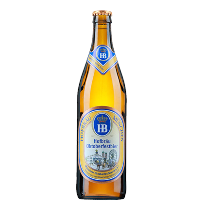 Cerveja Hofbrau Oktoberfest Garrafa 500ml Imagem de Cerveja Hofbrau Oktoberfest Garrafa 500ml