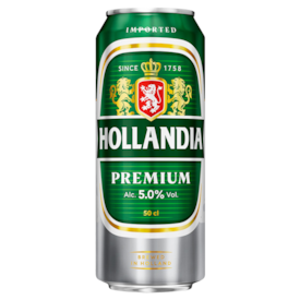 Cerveja Hollandia Premium Lager Lata 500ml