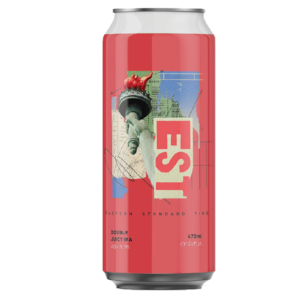 Cerveja Hopmundi EST Double Juicy IPA Lata 473ml Imagem de Cerveja Hopmundi EST Double Juicy IPA Lata 473ml
