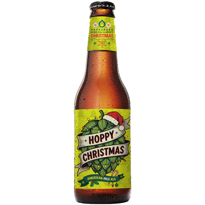 Cerveja Hoppy Christmas American Pale Ale Garrafa 355ml