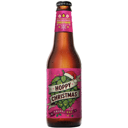 Cerveja Hoppy Christmas Tripel Hop Garrafa 355ml Imagem de Cerveja Hoppy Christmas Tripel Hop Garrafa 355ml