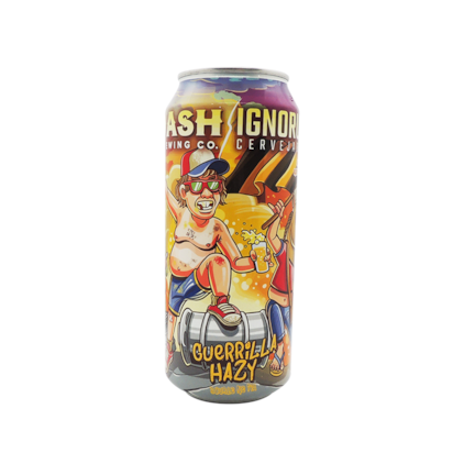 Cerveja Ignorus DASH Brewing Co. Guerrilla Hazy Lata 473ml Imagem de Cerveja Ignorus DASH Brewing Co. Guerrilla Hazy Lata 473ml