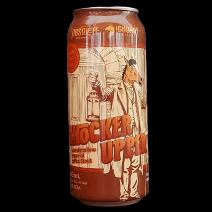 Cerveja Ignorus Knocker Uppers Russian Imperial Stout Lata 473ml