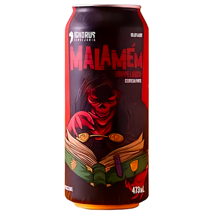 Cerveja Ignorus Malamém Doppelbock Lata 473ml Imagem de Cerveja Ignorus Malamém Doppelbock Lata 473ml