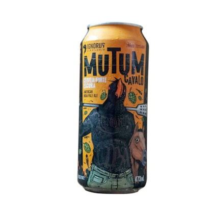 Imagem de Cerveja Ignorus Mutum Cavalo American India Pale Ale Lata 473ml