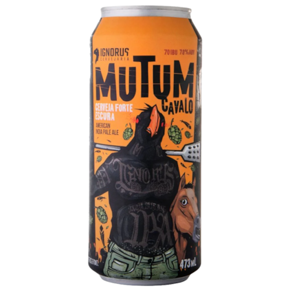 Cerveja Ignorus Mutum Cavalo American India Pale Ale Lata 473ml Imagem de Cerveja Ignorus Mutum Cavalo American India Pale Ale Lata 473ml