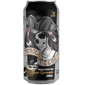 Cerveja Ignorus Pérola Negra Coco Queimado Russian Imperial Stout Lata 473ml