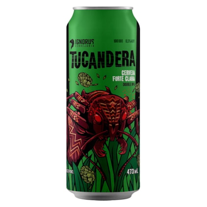 Cerveja Ignorus Tucandera Imperial IPA Lata 473ml Imagem de Cerveja Ignorus Tucandera Imperial IPA Lata 473ml