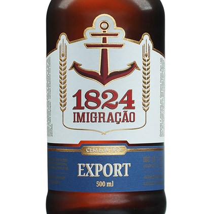Imagem de Cerveja Imigração Export Garrafa 500ml