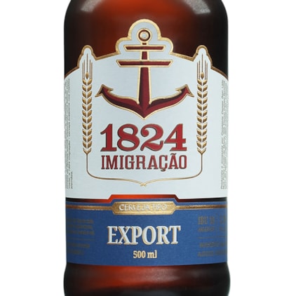 Cerveja Imigração Export Garrafa 500ml Imagem de Cerveja Imigração Export Garrafa 500ml