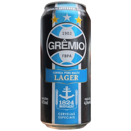 Cerveja Imigração Grêmio Lager Lata 473ml
