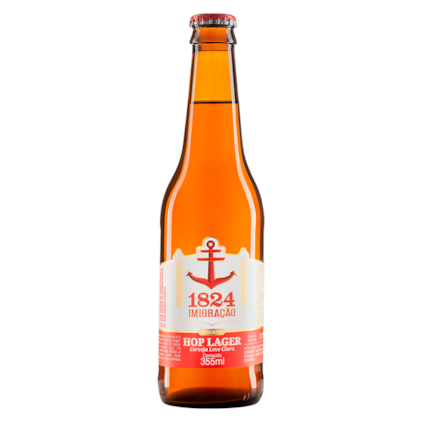 Cerveja Imigração Hop Lager Garrafa 355ml Imagem de Cerveja Imigração Hop Lager Garrafa 355ml