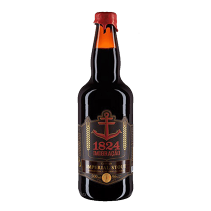 Cerveja Imigração Imperial Stout Garrafa 500ml Imagem de Cerveja Imigração Imperial Stout Garrafa 500ml