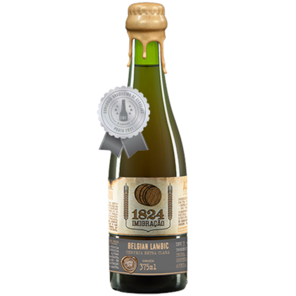 Cerveja Imigração Sour Belgian Lambic Garrafa 375ml Imagem de Cerveja Imigração Sour Belgian Lambic Garrafa 375ml