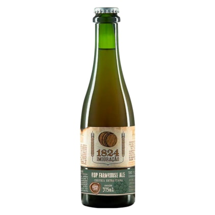 Cerveja Imigração Sour Hop Farmhouse Ale Garrafa 375ml Imagem de Cerveja Imigração Sour Hop Farmhouse Ale Garrafa 375ml