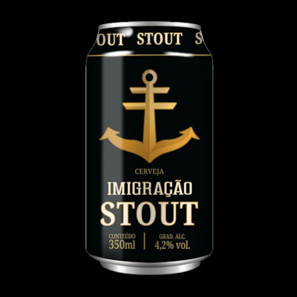 Cerveja Imigração Stout Lata 350ml