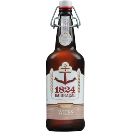 Cerveja Imigração Weiss Garrafa 500ml Imagem de Cerveja Imigração Weiss Garrafa 500ml