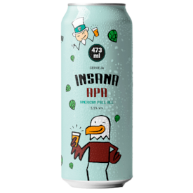 Cerveja Insana APA Lata 473ML