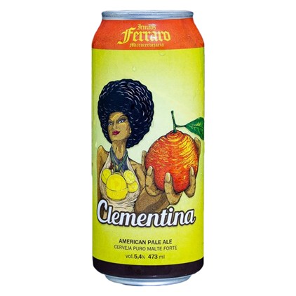 Cerveja Irmãos Ferraro Clementina Lata 473ml