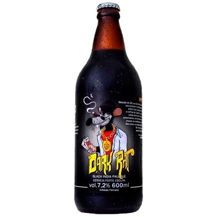 Cerveja Irmãos Ferraro Dark Rat Garrafa 600ml