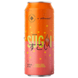Cerveja Japas e Stillwater Saison Sugoi Lata 473ml