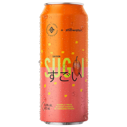 Cerveja Japas e Stillwater Saison Sugoi Lata 473ml Imagem de Cerveja Japas e Stillwater Saison Sugoi Lata 473ml