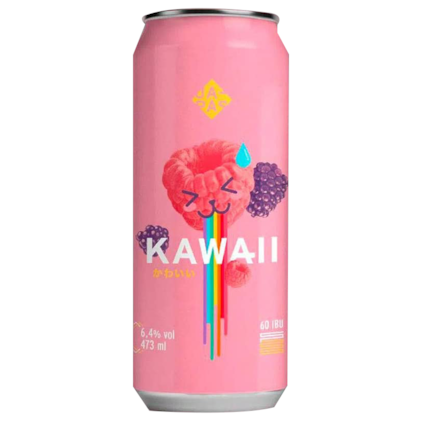 Cerveja Japas Kawaii New England IPA Lata 473ml Imagem de Cerveja Japas Kawaii New England IPA Lata 473ml