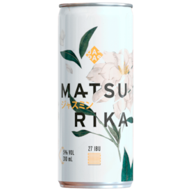 Cerveja Japas Matsurika Bohemian Pilsener Lata 310ml