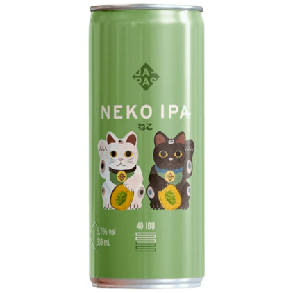 Cerveja Japas Neko American IPA Lata 310ml Imagem de Cerveja Japas Neko American IPA Lata 310ml
