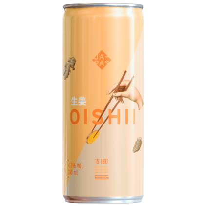 Cerveja Japas Oishii Witbier Lata 310ml Imagem de Cerveja Japas Oishii Witbier Lata 310ml