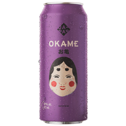 Cerveja Japas Okame Wheatwine Ale Lata 473ml Imagem de Cerveja Japas Okame Wheatwine Ale Lata 473ml
