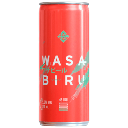 Cerveja Japas Wasabiru APA Lata 310ml Imagem de Cerveja Japas Wasabiru APA Lata 310ml