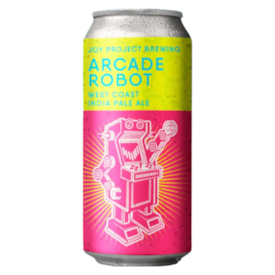 Cerveja Joy Project Arcade Robot West Coast IPA Lata 473ml