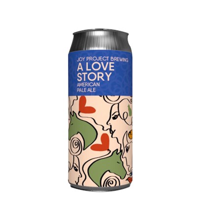 Cerveja Joy Project Brewing A Love Story APA Lata 473ml