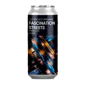 Cerveja Joy Project Brewing Fascination Streets American Lager Lata 473ml