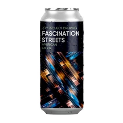 Imagem de Cerveja Joy Project Brewing Fascination Streets American Lager Lata 473ml