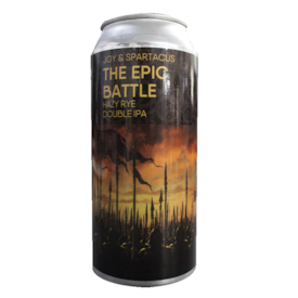 Cerveja Joy Project Brewing The Epic Battle Hazy Rye Double IPA Lata 473ml
