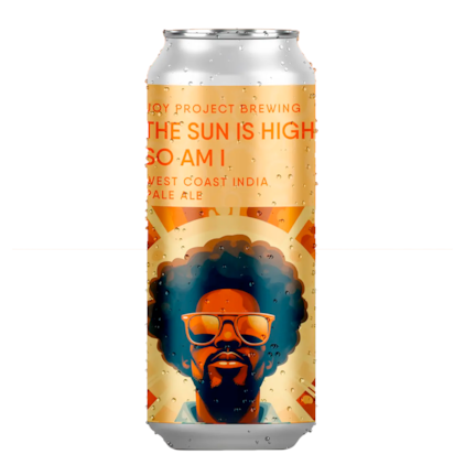 Cerveja Joy Project Brewing The Sun is High So Am I West Coast IPA Lata 473ml Imagem de Cerveja Joy Project Brewing The Sun is High So Am I West Coast IPA Lata 473ml