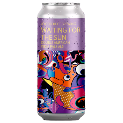 Imagem de Cerveja Joy Project Brewing Waiting For The Sun Double American IPA Lata 473ml