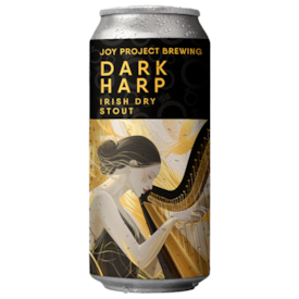 Cerveja Joy Project Dark Harp Irish Dry Stout Lata 473ml