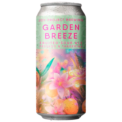 Cerveja Joy Project Garden Breeze Fruited Sour Lata 473ml Imagem de Cerveja Joy Project Garden Breeze Fruited Sour Lata 473ml