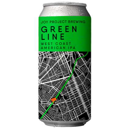 Imagem de Cerveja Joy Project Green Line West Coast American IPA Lata 473ml