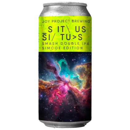 Cerveja Joy Project S.I.T.U.S Edition Double IPA 473 ml Imagem de Cerveja Joy Project S.I.T.U.S Edition Double IPA 473 ml