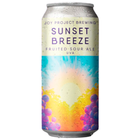 Cerveja Joy Project Sunset Breeze Berliner Weisse Lata 473ml