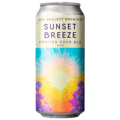 Cerveja Joy Project Sunset Breeze Berliner Weisse Lata 473ml Imagem de Cerveja Joy Project Sunset Breeze Berliner Weisse Lata 473ml