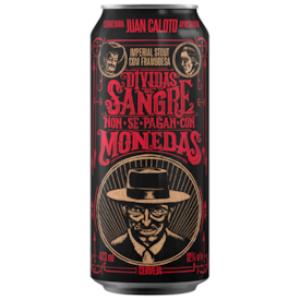 Cerveja Juan Caloto Dividas De Sangre Non Se Pagan Con Monedas Imperial Stout Lata 473ml