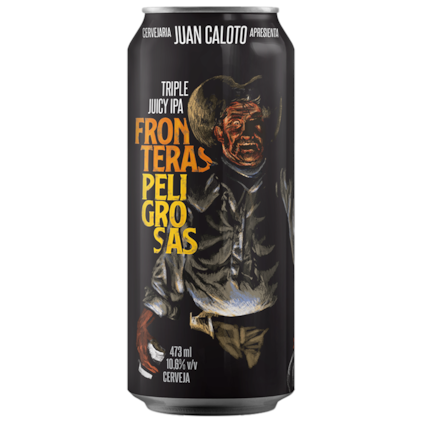 Cerveja Juan Caloto Fronteras Peligrosas Triple NE IPA Lata 473ml Imagem de Cerveja Juan Caloto Fronteras Peligrosas Triple NE IPA Lata 473ml