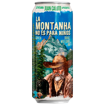 Cerveja Juan Caloto La Montanha no Es Para Ninos Juicy IPA 473ml Imagem de Cerveja Juan Caloto La Montanha no Es Para Ninos Juicy IPA 473ml