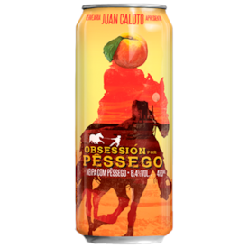 Cerveja Juan Caloto Obssessión Por Pêssego Juicy IPA Lata 473ml
